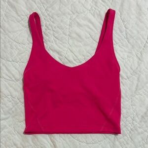Gilly Hicks Neon Pink Tank Top